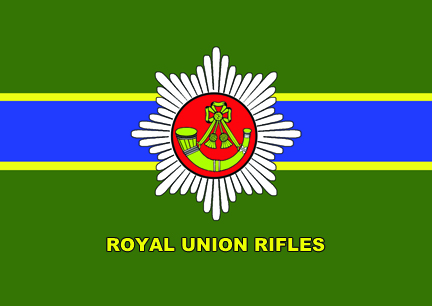Royal Union Rifles flag logo